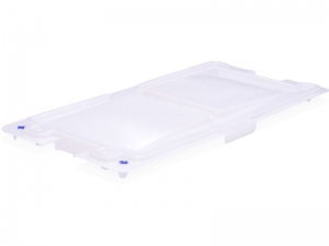 Крышка для рыбного ящика 800x400; Lid for Euro-fish box 25 white